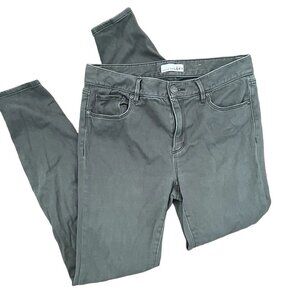 LOFT legging jeans green casual comfortable jegging pockets ankle length